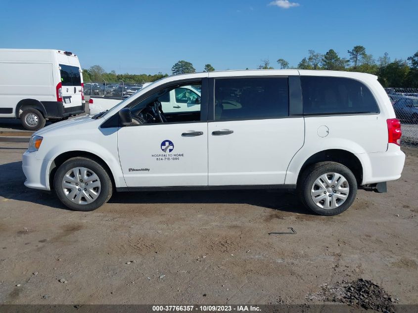 2019 DODGE GRAND CARAVAN SE - 2C7WDGBG2KR803082