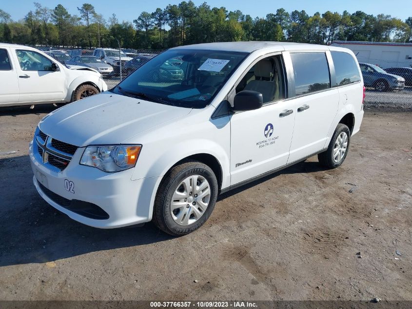 2019 DODGE GRAND CARAVAN SE - 2C7WDGBG2KR803082
