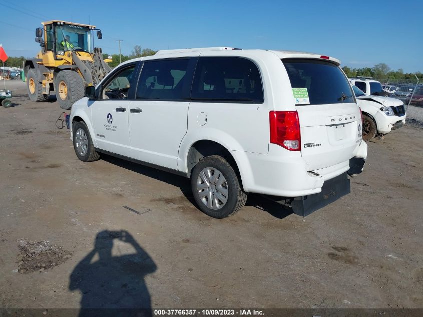 2019 DODGE GRAND CARAVAN SE - 2C7WDGBG2KR803082
