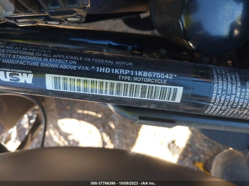 2019 HARLEY-DAVIDSON FLHXS - 1HD1KRP11KB675542