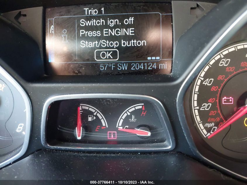 2013 FORD FOCUS ST - 1FADP3L90DL293787