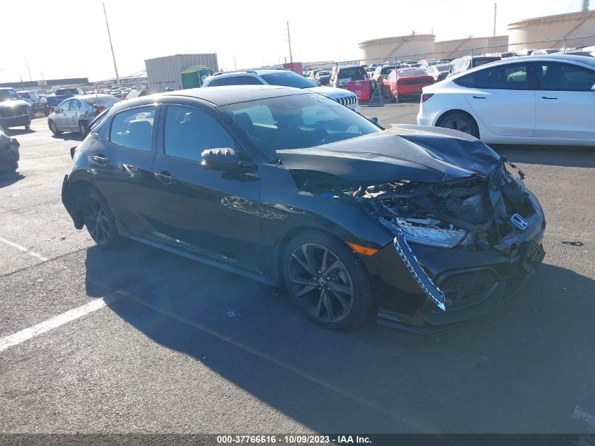 SHHFK7H90JU203472 HONDA CIVIC HATCHBACK SPORT TOURING 2018