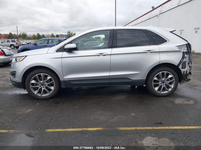 VIN 2FMPK4K81HBB42043 2017 FORD EDGE TITANIUM