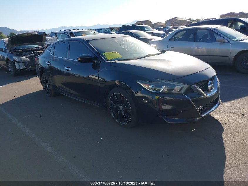 2016 NISSAN MAXIMA 3.5S/SV/SL/SR/PLAT - 1N4AA6AP3GC392633