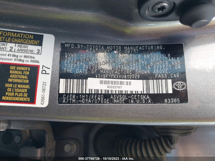 2016 NISSAN MAXIMA 3.5S/SV/SL/SR/PLAT - 1N4AA6AP3GC392633