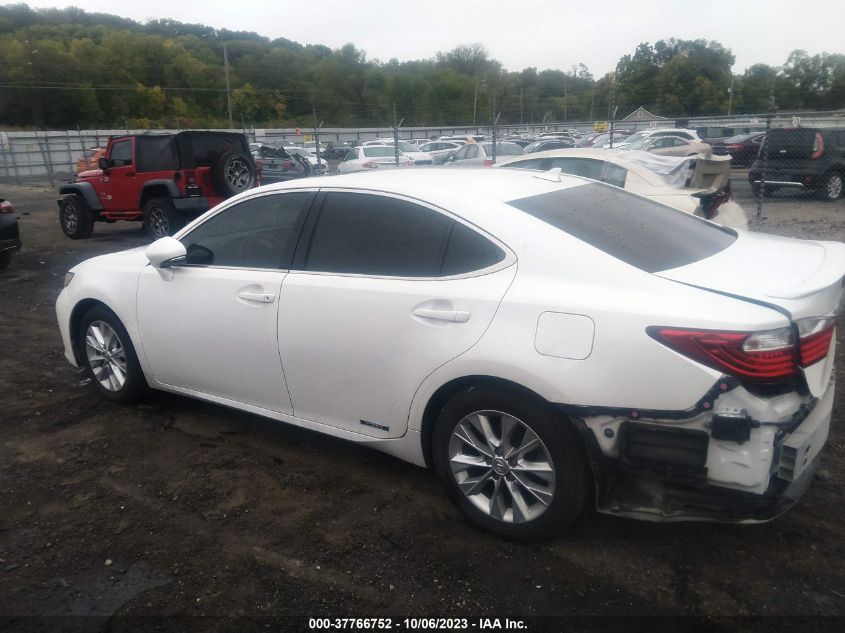 2013 LEXUS ES 300H JTHBW1GG4D2009437
