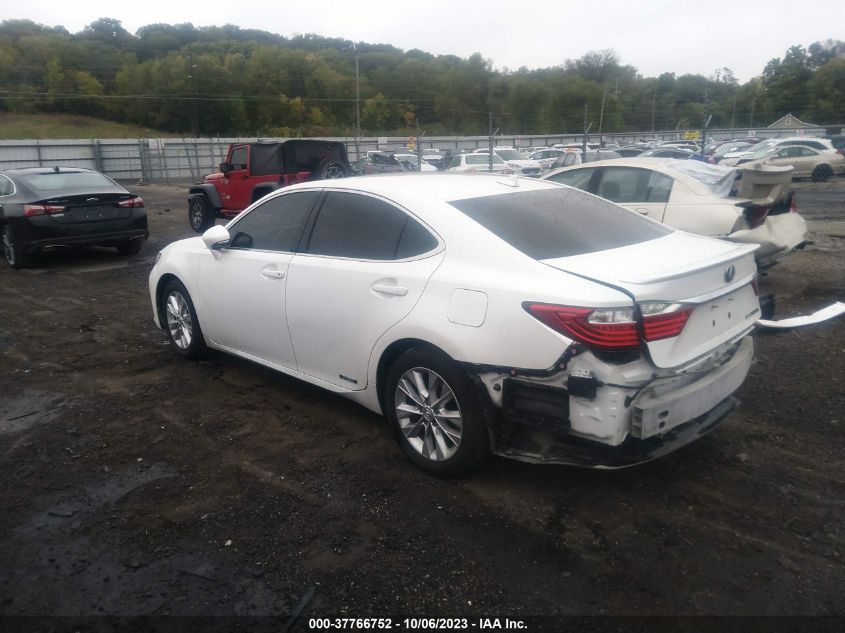 2013 LEXUS ES 300H JTHBW1GG4D2009437