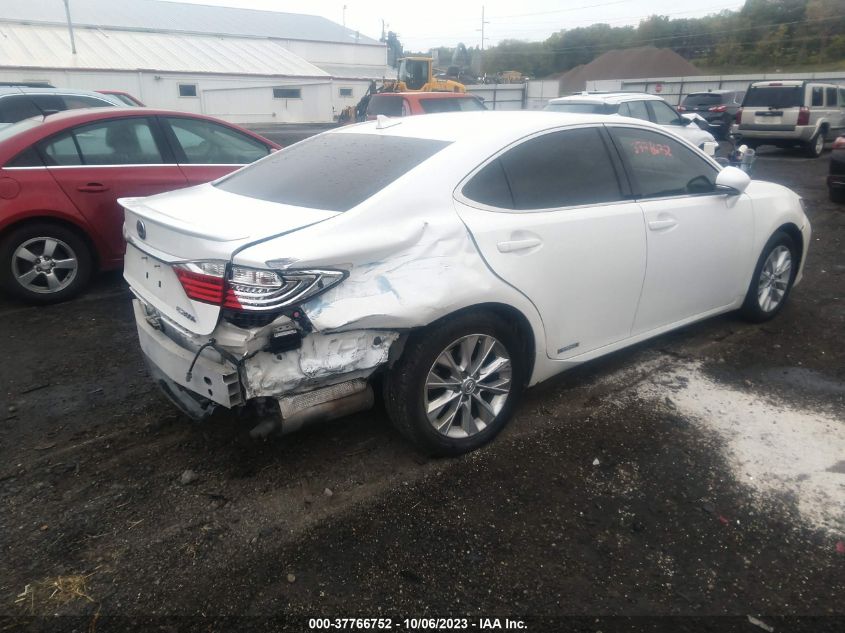 2013 LEXUS ES 300H JTHBW1GG4D2009437