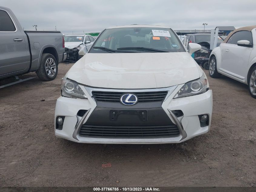 2014 LEXUS CT 200H HYBRID - JTHKD5BH3E2206811