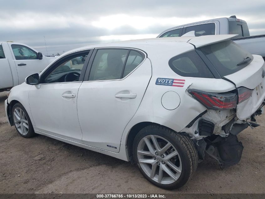 2014 LEXUS CT 200H HYBRID - JTHKD5BH3E2206811
