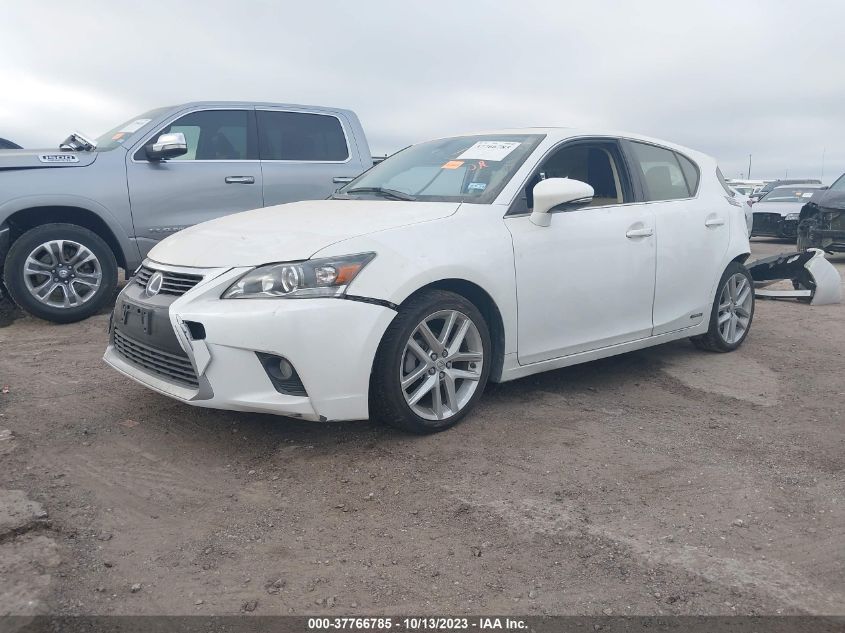 2014 LEXUS CT 200H HYBRID - JTHKD5BH3E2206811