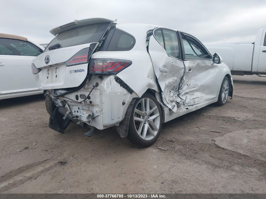 2014 LEXUS CT 200H HYBRID - JTHKD5BH3E2206811