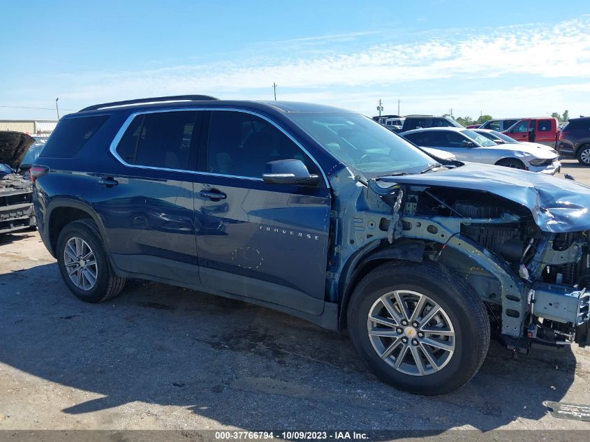 2022 CHEVROLET TRAVERSE LT - 1GNERGKW4NJ187421