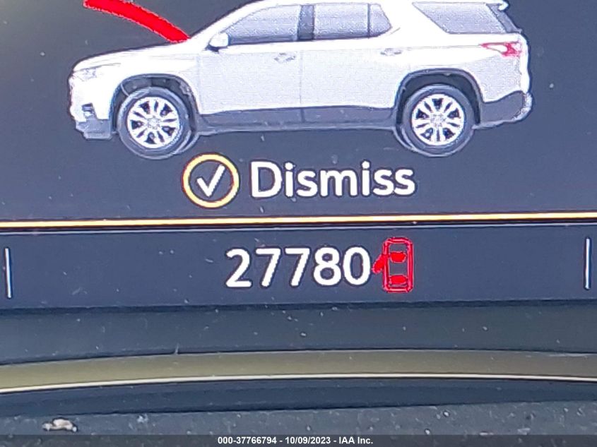 2022 CHEVROLET TRAVERSE LT - 1GNERGKW4NJ187421