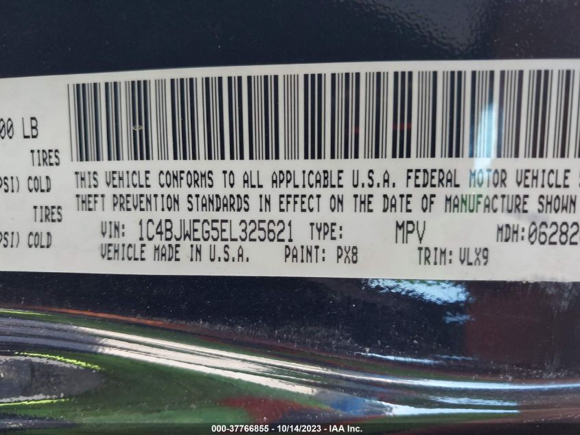 2014 JEEP WRANGLER UNLIMITED ALTITUDE - 1C4BJWEG5EL325621