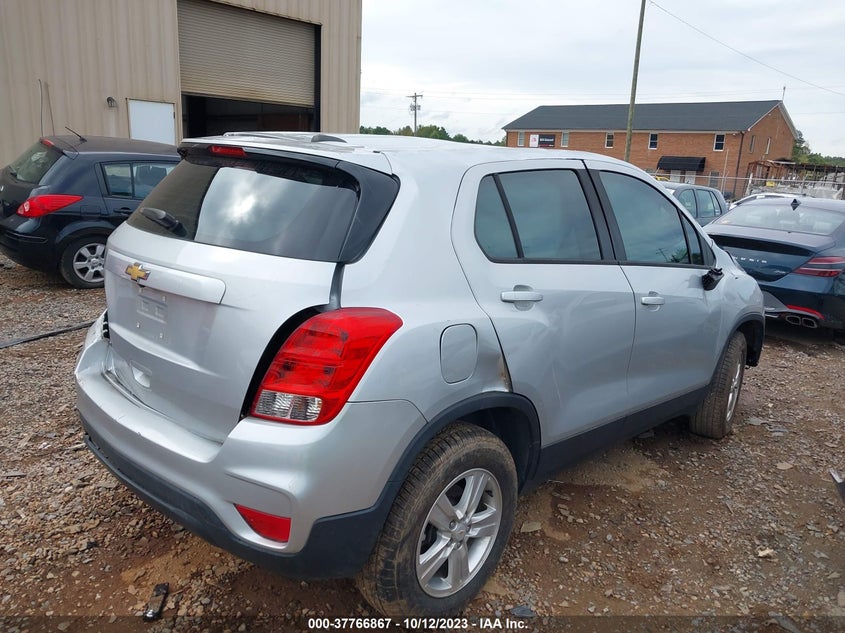 VIN KL7CJNSB1JB509409 2018 CHEVROLET TRAX LS