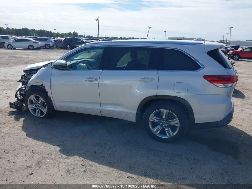 VIN 5TDYZRFHXHS217963 2017 TOYOTA HIGHLANDER LIMITED/LTD PLATINUM