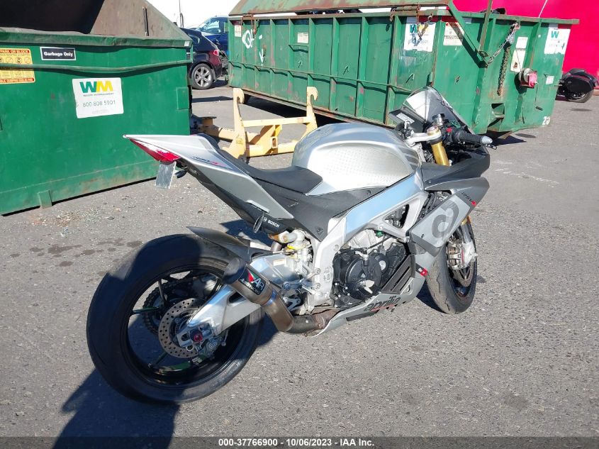 2016 APRILIA RSV4 2D4RKUB07GS000344
