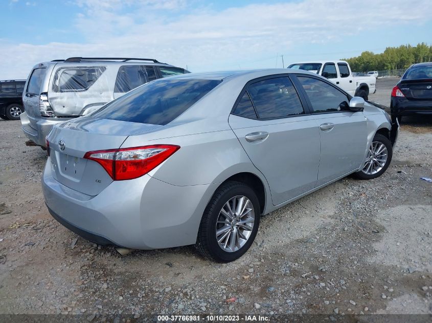 2015 TOYOTA COROLLA L/LE/S/S PLUS/LE PLUS - 2T1BURHE7FC369728