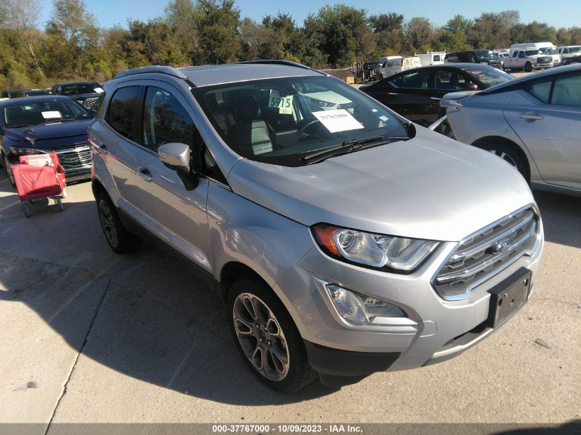 2021 FORD ECOSPORT TITANIUM - MAJ6S3KLXMC401949