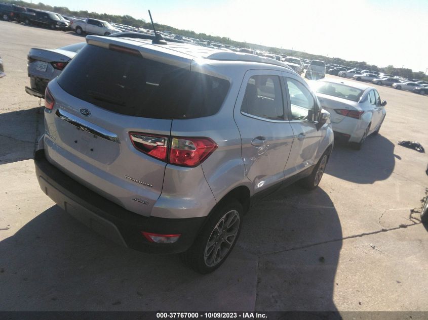 2021 FORD ECOSPORT TITANIUM - MAJ6S3KLXMC401949