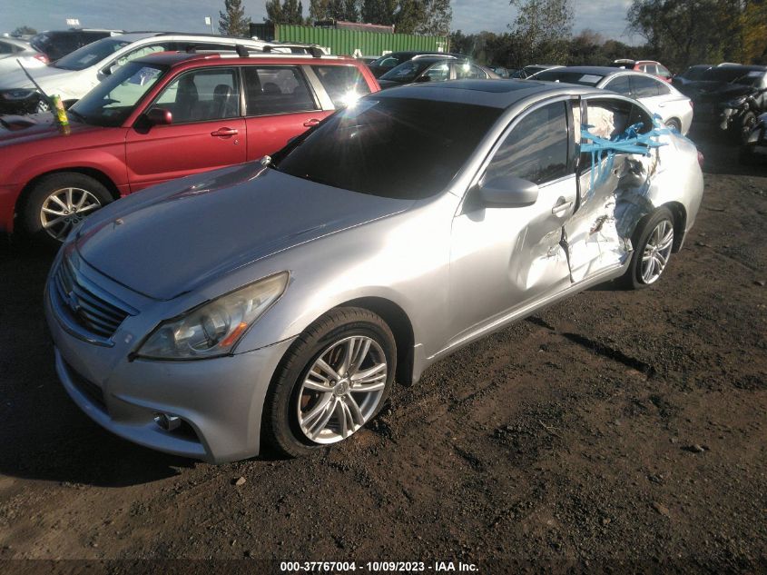 2013 INFINITI G37 SEDAN X - JN1CV6AR0DM755536