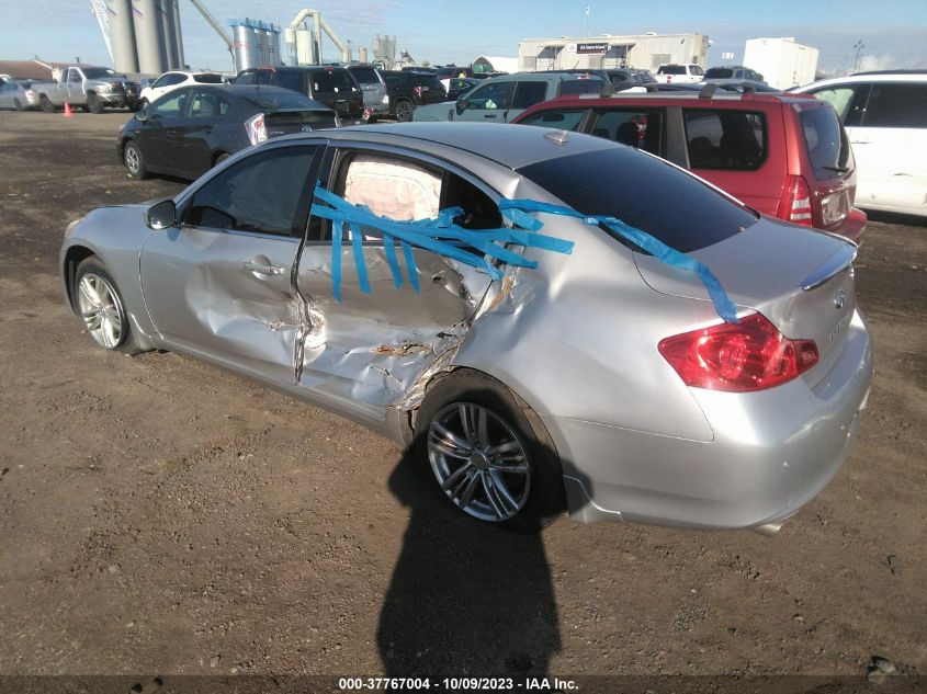 2013 INFINITI G37 SEDAN X - JN1CV6AR0DM755536