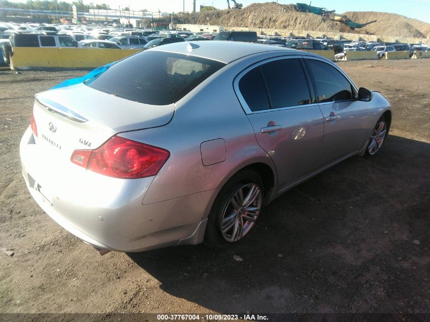2013 INFINITI G37 SEDAN X - JN1CV6AR0DM755536