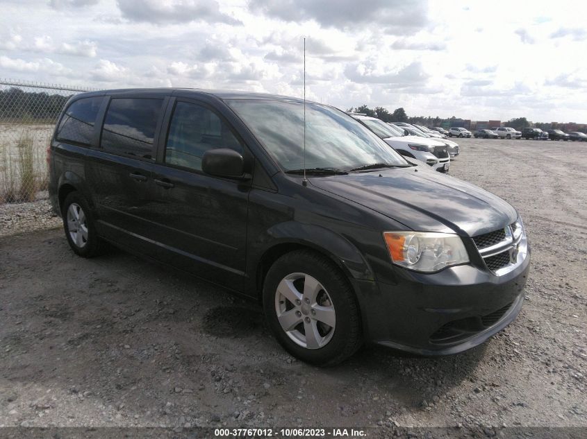 2013 DODGE GRAND CARAVAN SE - 2C4RDGBG1DR702788