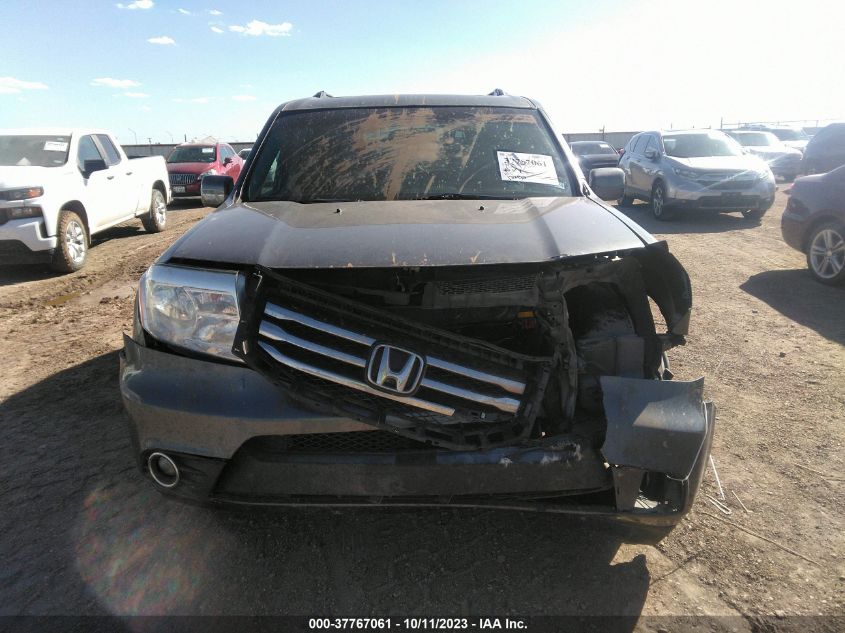 2013 HONDA PILOT EX-L - 5FNYF3H50DB024454