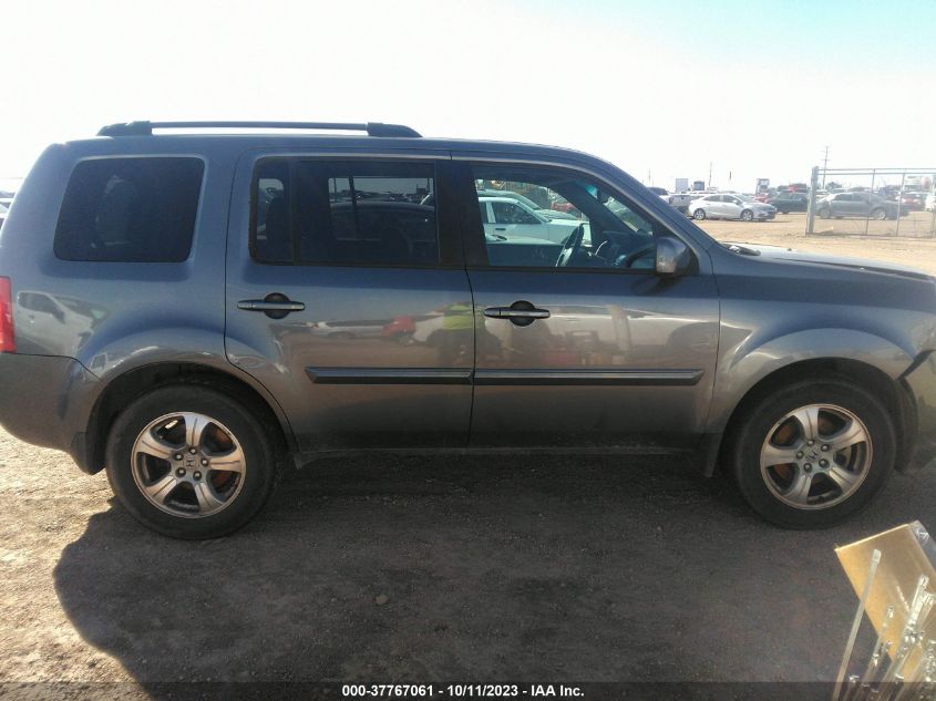 2013 HONDA PILOT EX-L - 5FNYF3H50DB024454