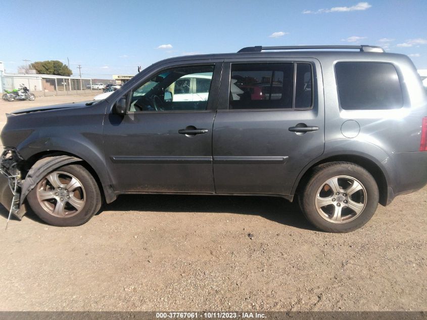 2013 HONDA PILOT EX-L - 5FNYF3H50DB024454