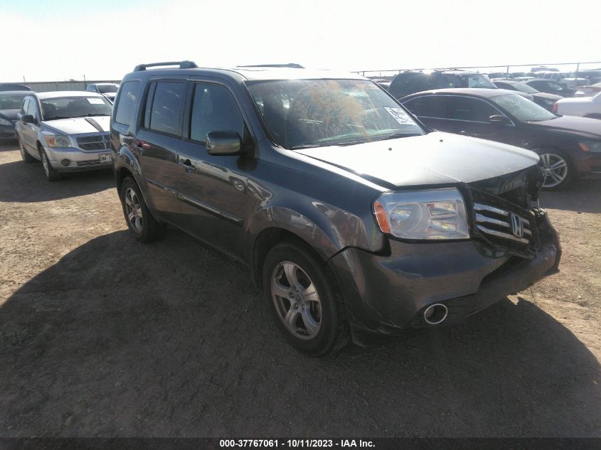 2013 HONDA PILOT EX-L - 5FNYF3H50DB024454