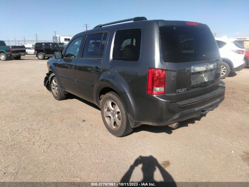 2013 HONDA PILOT EX-L - 5FNYF3H50DB024454
