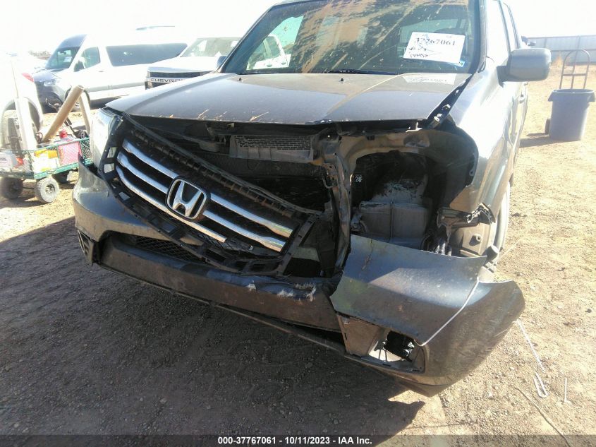 2013 HONDA PILOT EX-L - 5FNYF3H50DB024454