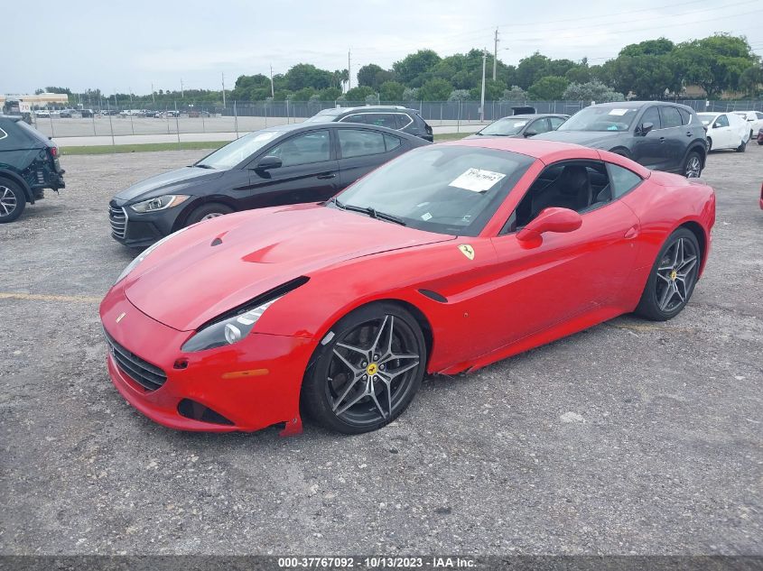 2016 FERRARI CALIFORNIA T ZFF77XJA0G0214072