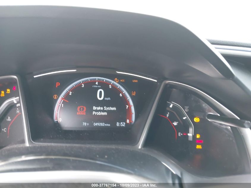 VIN 2HGFC2F80KH564175 2019 HONDA CIVIC SEDAN SPORT