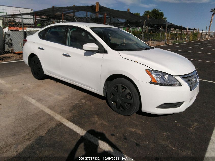 2015 NISSAN SENTRA SR/SL/S/SV/FE+ S - 3N1AB7APXFY238975