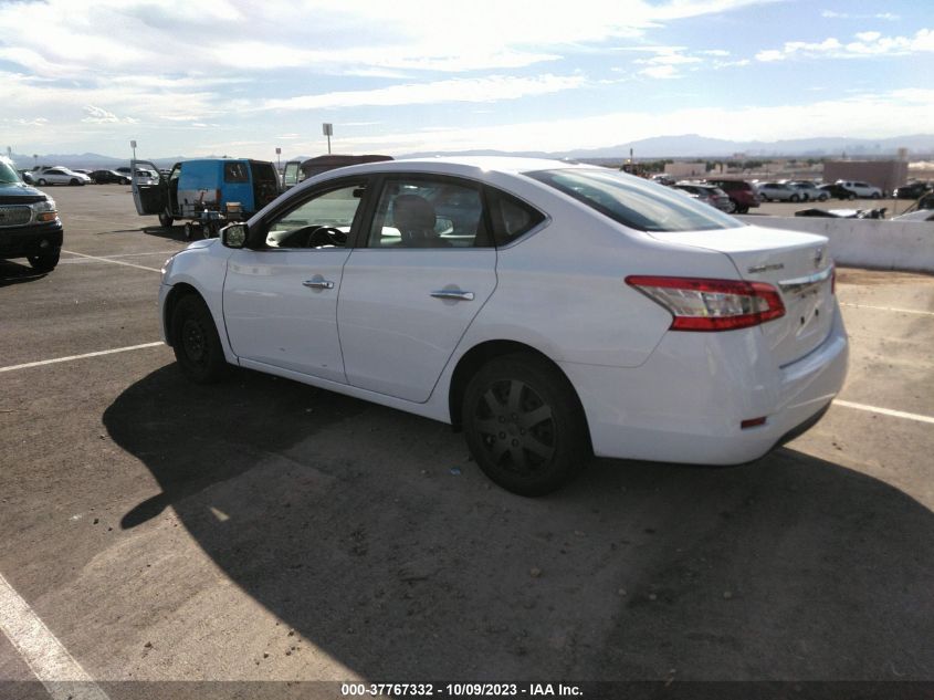 2015 NISSAN SENTRA SR/SL/S/SV/FE+ S - 3N1AB7APXFY238975