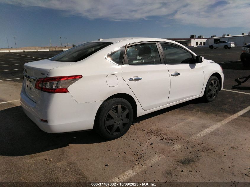 2015 NISSAN SENTRA SR/SL/S/SV/FE+ S - 3N1AB7APXFY238975