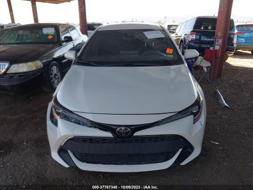 2019 TOYOTA COROLLA HATCHBACK SE/XSE JTNK4RBE0K3023236