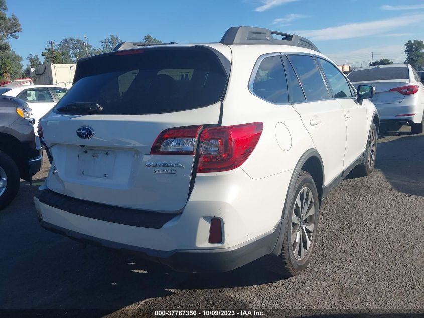 2015 SUBARU OUTBACK 2.5I LIMITED - 4S4BSANC4F3309890