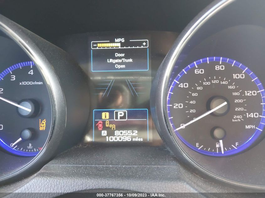 2015 SUBARU OUTBACK 2.5I LIMITED - 4S4BSANC4F3309890