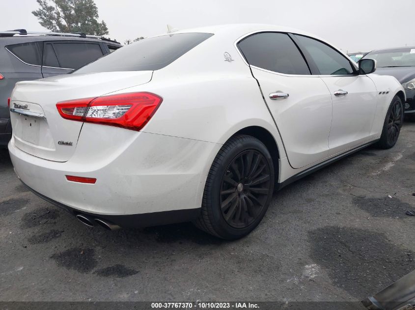 2015 MASERATI GHIBLI ZAM57XSA2F1129808