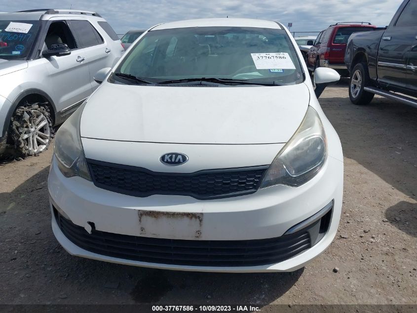 2016 KIA RIO LX - KNADM4A39G6549934