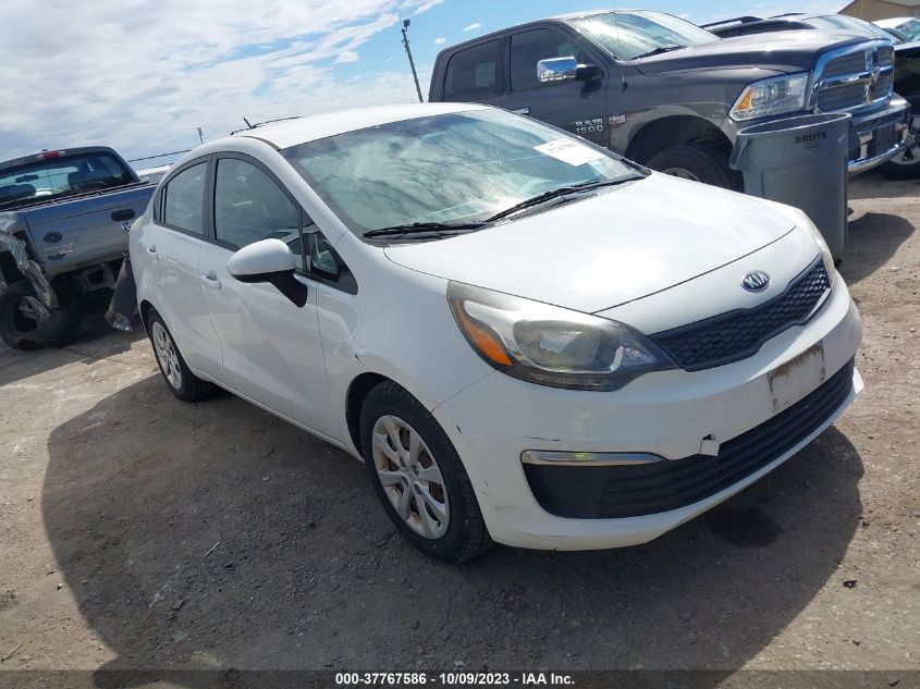 2016 KIA RIO LX - KNADM4A39G6549934