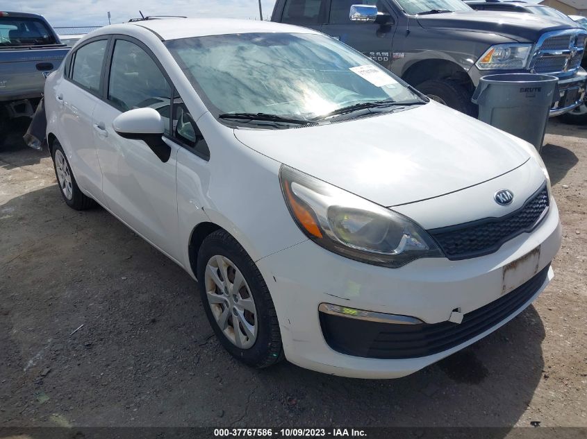 2016 KIA RIO LX - KNADM4A39G6549934