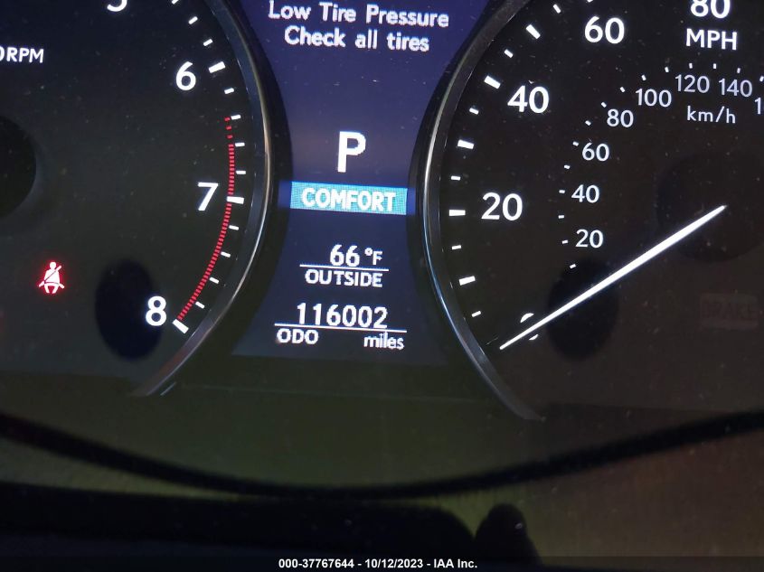 2013 LEXUS LS 460 JTHBL1EF1D5120822