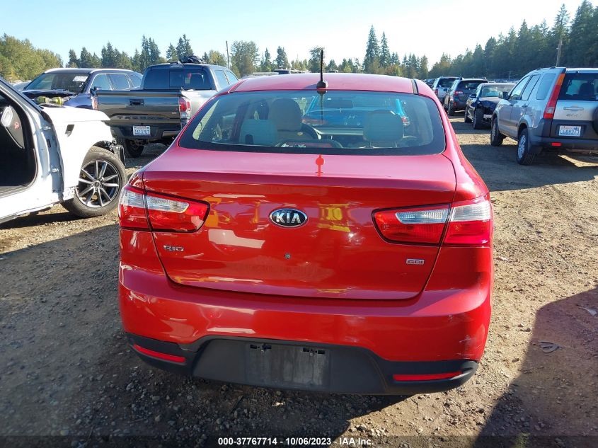 2013 KIA RIO LX - KNADM4A34D6268121