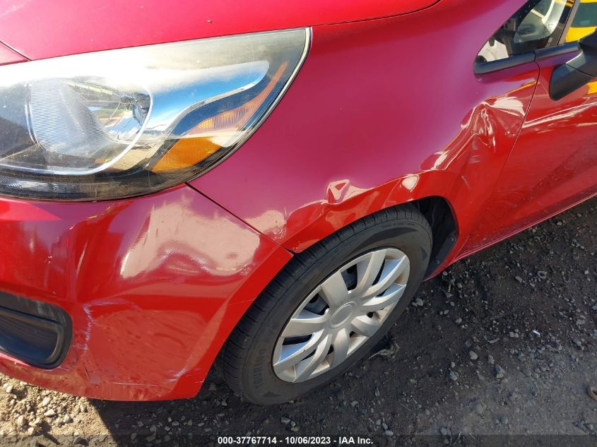 2013 KIA RIO LX - KNADM4A34D6268121
